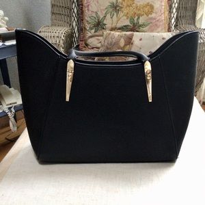 J Francis Black Tote